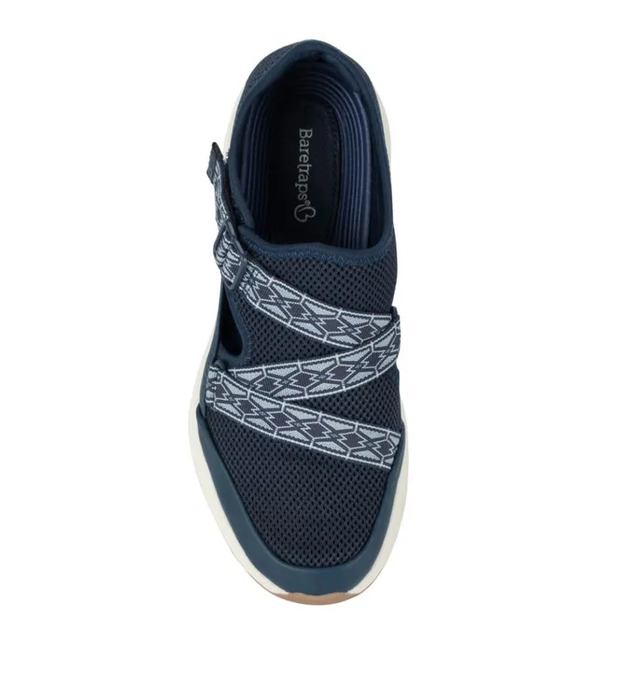 Women Bianna Slip On Sneaker Navy Blue Baretraps Sneakers
