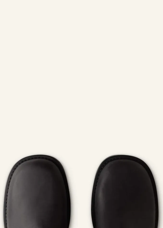 Women Biker Boot Black MEEM