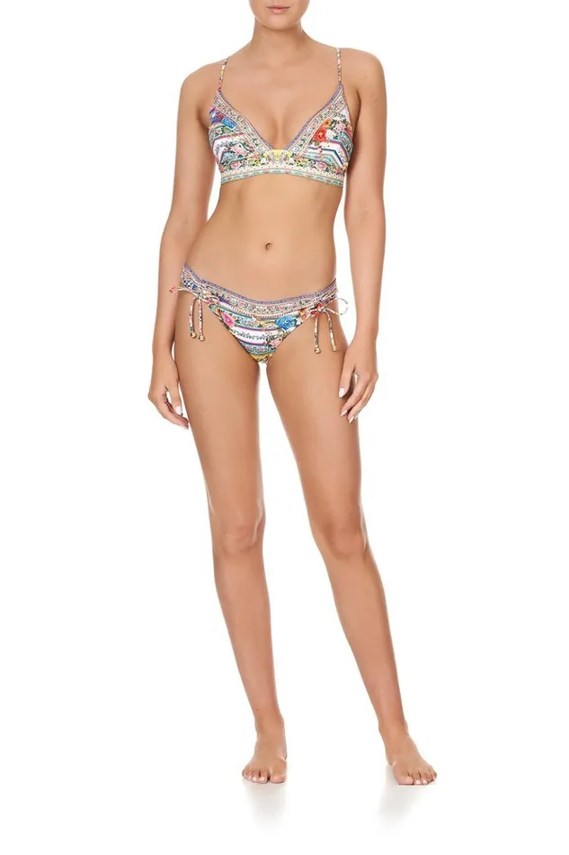 Women Bikinis Camilla Rouched Tie Pant Party In The Palace