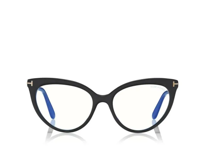 Women BLUE BLOCK COLLECTION Tom Ford Blue Block Cat Eye Opticals