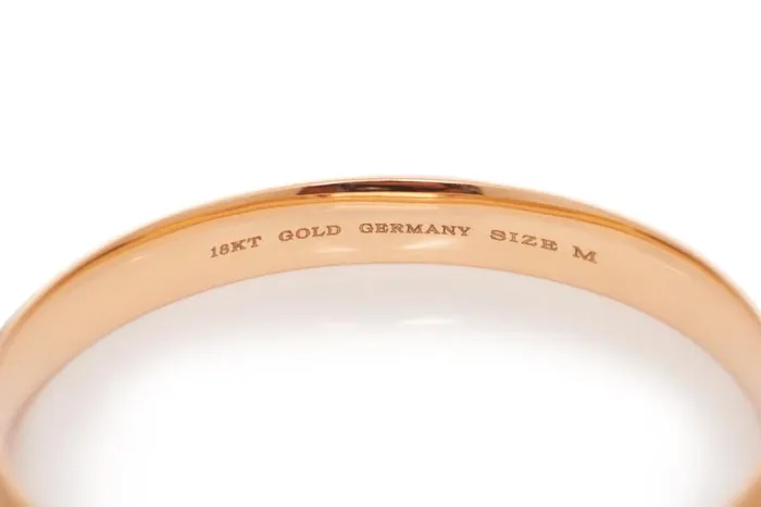 Women Bracelets Gabriela Hearst Vitreous Blue Enamel and 18K Gold Bangle