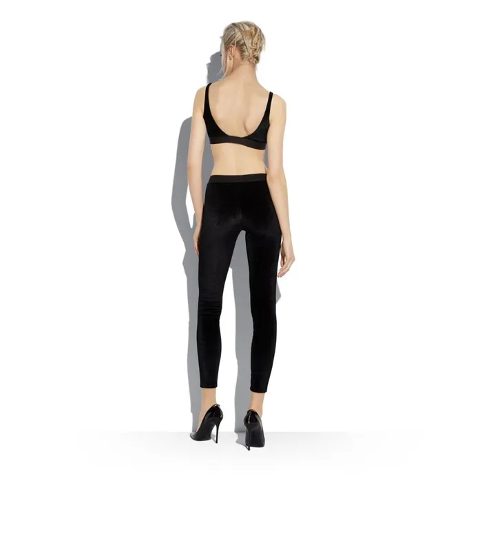 Women Bras Tom Ford Stretch Velvet Bralette Black Women Bras Tom Ford Stretch Velvet Bralette Black