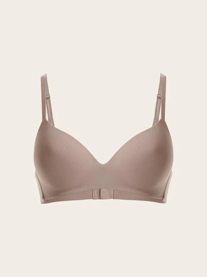 Women Bras Wolford Beauty Cotton Skin Bra Powder Pink