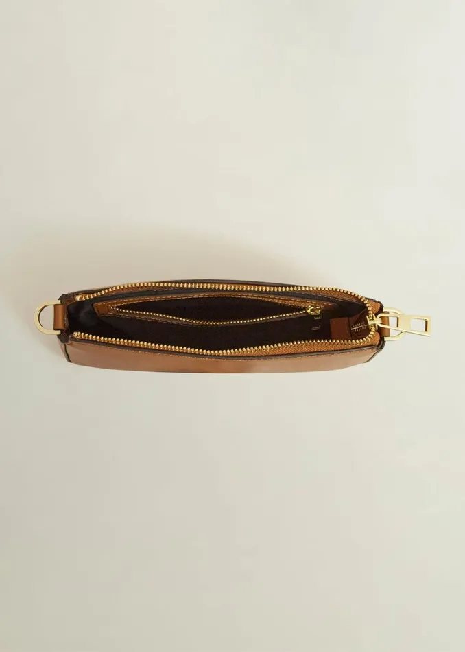 Women Briella Leather Crossbody Bag Tan Hobbs Bags