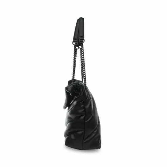 Women BRITTA BAG BLACK Black Steve Madden Shoulder Bags Women BRITTA BAG BLACK Black Steve Madden Shoulder Bags