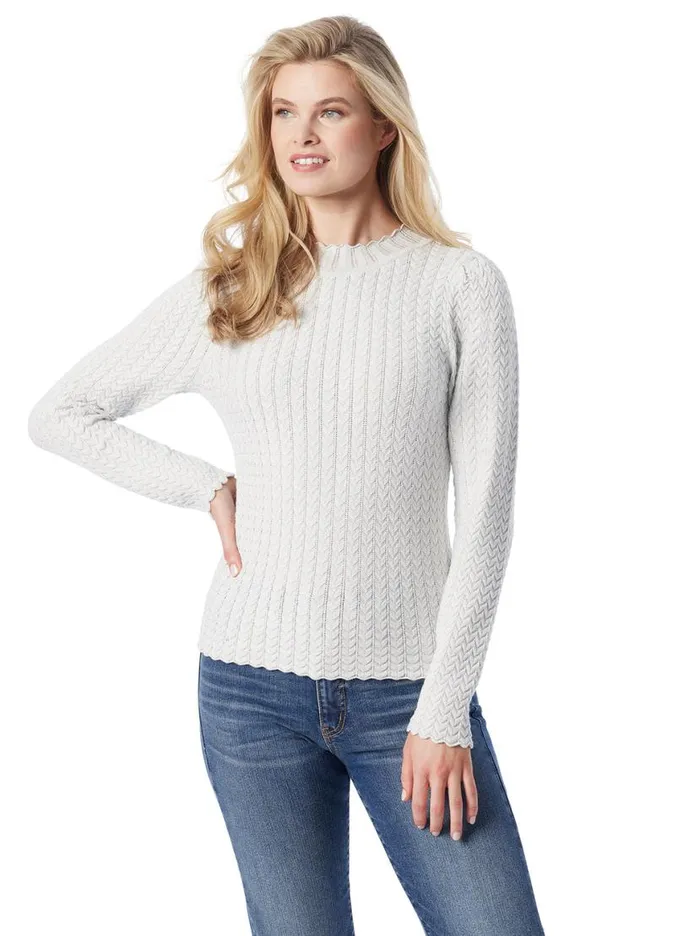 Women Camilla Sweater In Gardenia Jessica Simpson Tops and Tees