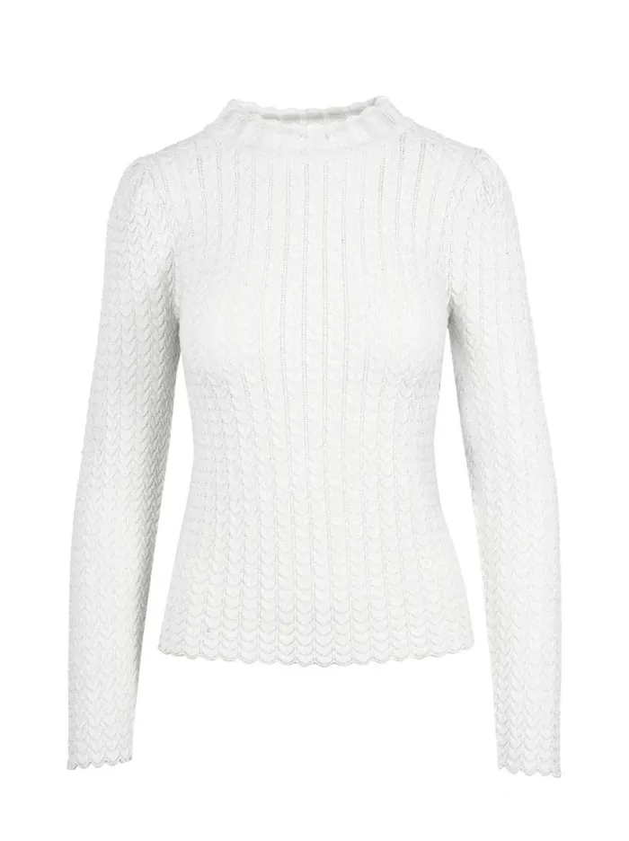 Women Camilla Sweater In Gardenia Jessica Simpson Tops and Tees