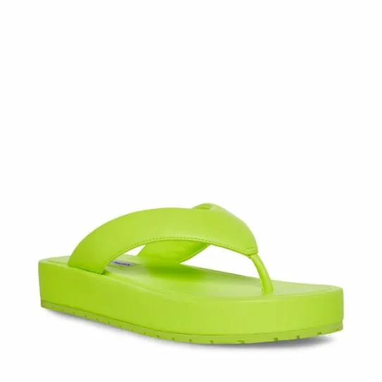 Women CAMPANA LIME Lime Steve Madden Sandals Women CAMPANA LIME Lime Steve Madden Sandals