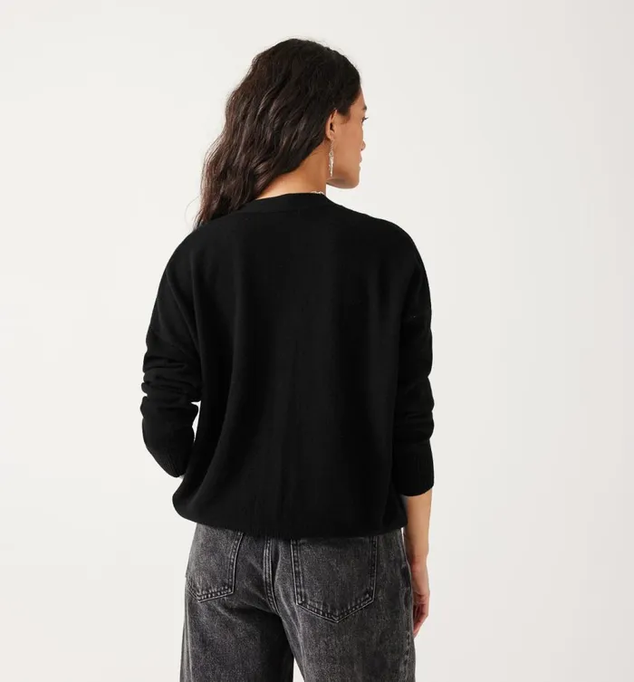 Women Cardigan 8211 Black Promod Jumpers And Cardigans Women Cardigan 8211 Black Promod Jumpers And Cardigans
