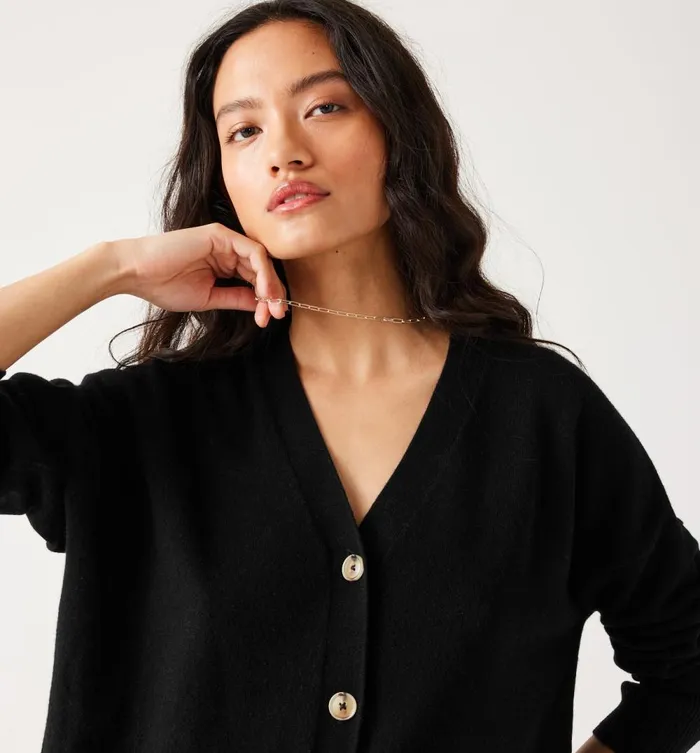 Women Cardigan 8211 Black Promod Jumpers And Cardigans Women Cardigan 8211 Black Promod Jumpers And Cardigans