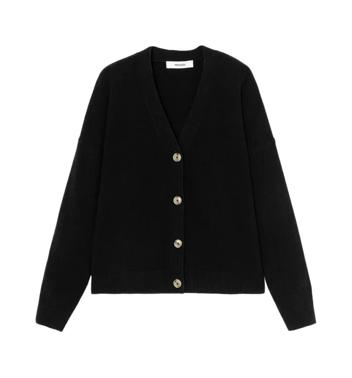 Women Cardigan 8211 Black Promod Jumpers And Cardigans Women Cardigan 8211 Black Promod Jumpers And Cardigans