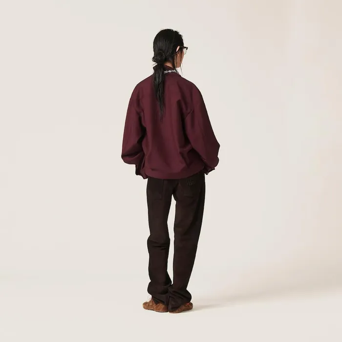 Women Coats And Jackets Miu Miu Mohair Blouson Jacket Amaranth Redmaize Yellow Women Coats And Jackets Miu Miu Mohair Blouson Jacket Amaranth Redmaize Yellow