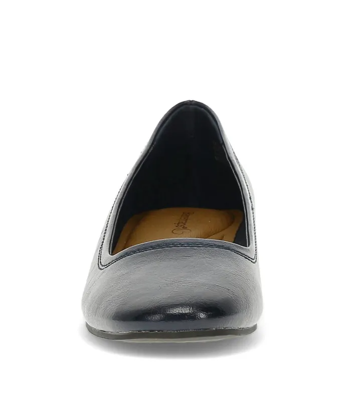 Women Covette Wedge Slip On Dark Navy Baretraps Dress Shoes