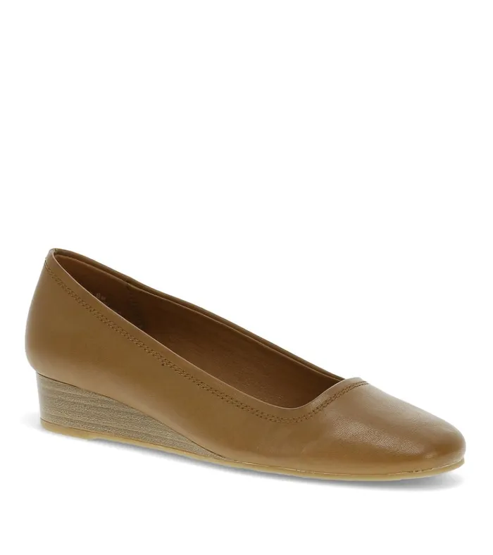 Women Covette Wedge Slip On Walnut Baretraps Flats and Loafers