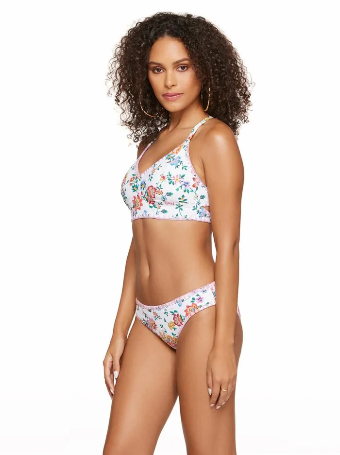 Women Cropped Cami In In Stitches Jessica Simpson Swim