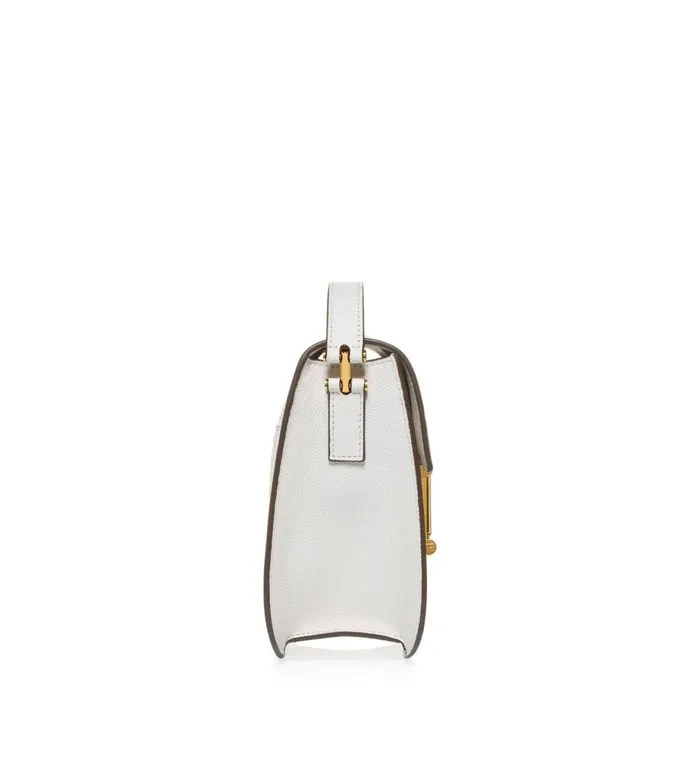 Women Cross Body Bags Tom Ford Grain Leather Tara Crossbody Bag Chalk Women Cross Body Bags Tom Ford Grain Leather Tara Crossbody Bag Chalk