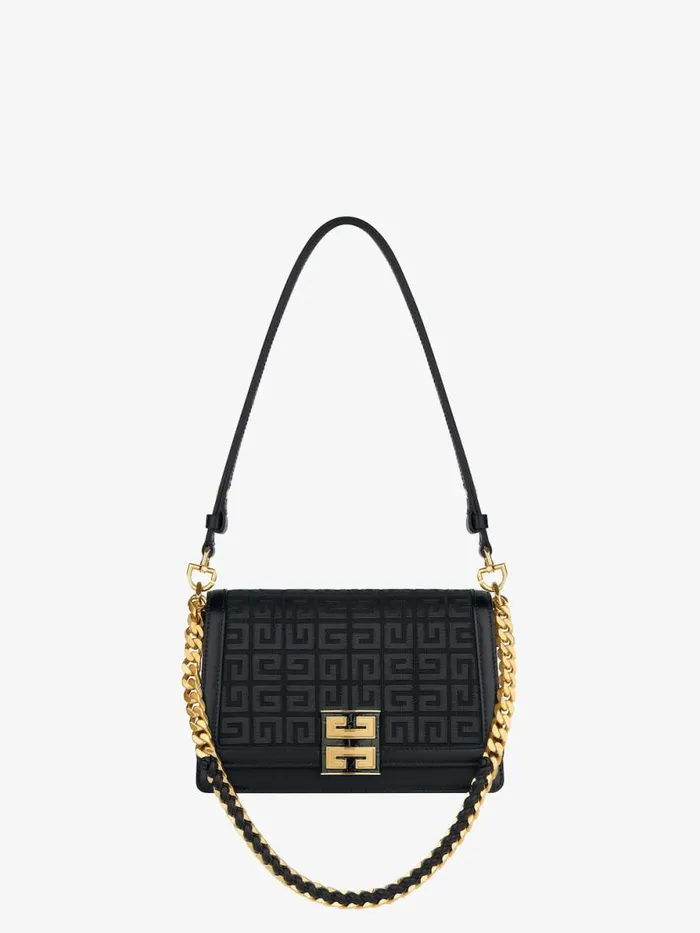 Women Crossbody Bags Givenchy Medium 4G Multicarry Bag In 4G Embroidery Black