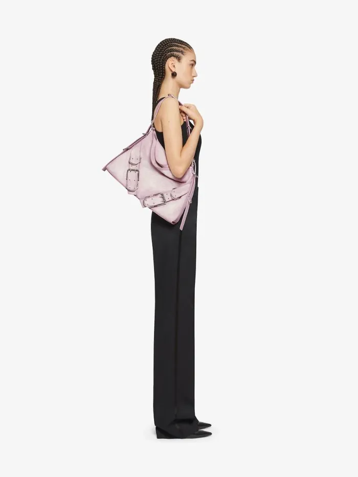 Women Crossbody Bags Givenchy Medium Voyou Boyfriend Bag In Aged Leather Old Pink Women Crossbody Bags Givenchy Medium Voyou Boyfriend Bag In Aged Leather Old Pink