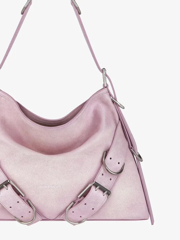 Women Crossbody Bags Givenchy Medium Voyou Boyfriend Bag In Aged Leather Old Pink Women Crossbody Bags Givenchy Medium Voyou Boyfriend Bag In Aged Leather Old Pink