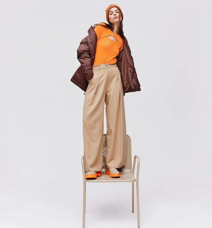 Women CutOut Top 8211 Saffron Promod Tops Women CutOut Top 8211 Saffron Promod Tops