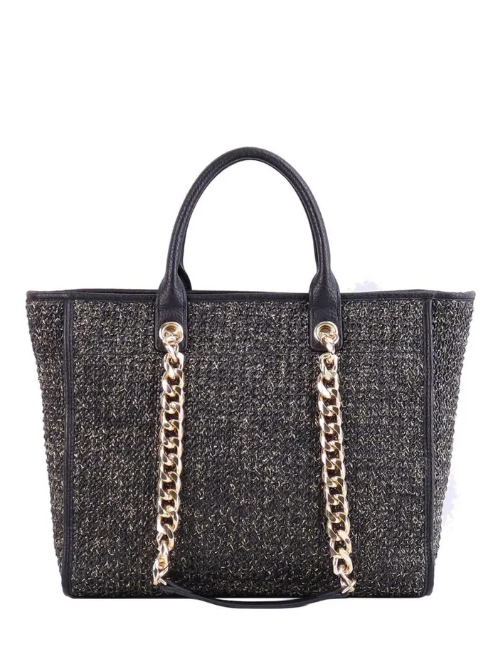 Women Dani Tote In Black Glitter Jessica Simpson Crossbody