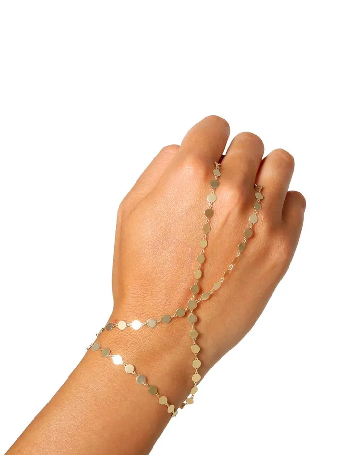 Women Demi Fine Hand Chain In Gold Confetti Jessica Simpson Bracelets