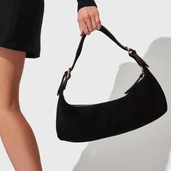 Women DEVOTE BAG BLACK Black Steve Madden Shoulder Bags Women DEVOTE BAG BLACK Black Steve Madden Shoulder Bags