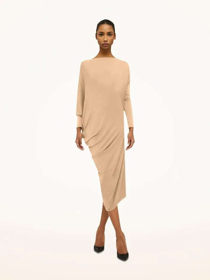 Women Dresses and Skirts Wolford Crepe Jersey Dress Almond