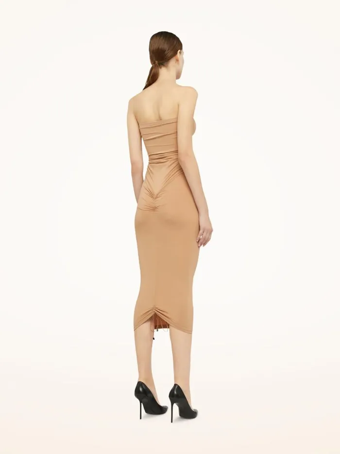 Women Dresses and Skirts Wolford Fatal Draping Dress Almond