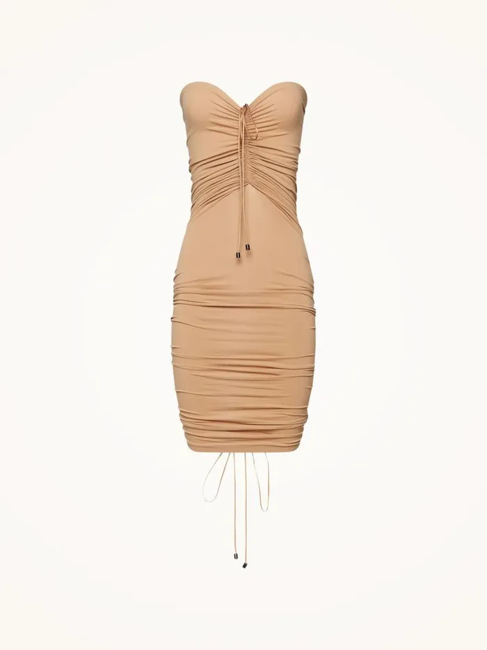 Women Dresses and Skirts Wolford Fatal Draping Dress Almond