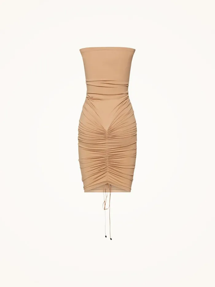 Women Dresses and Skirts Wolford Fatal Draping Dress Almond