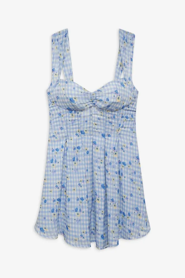 Women Dresses For Love and Lemons Brigitta Mini Dress Blue Women Dresses For Love and Lemons Brigitta Mini Dress Blue