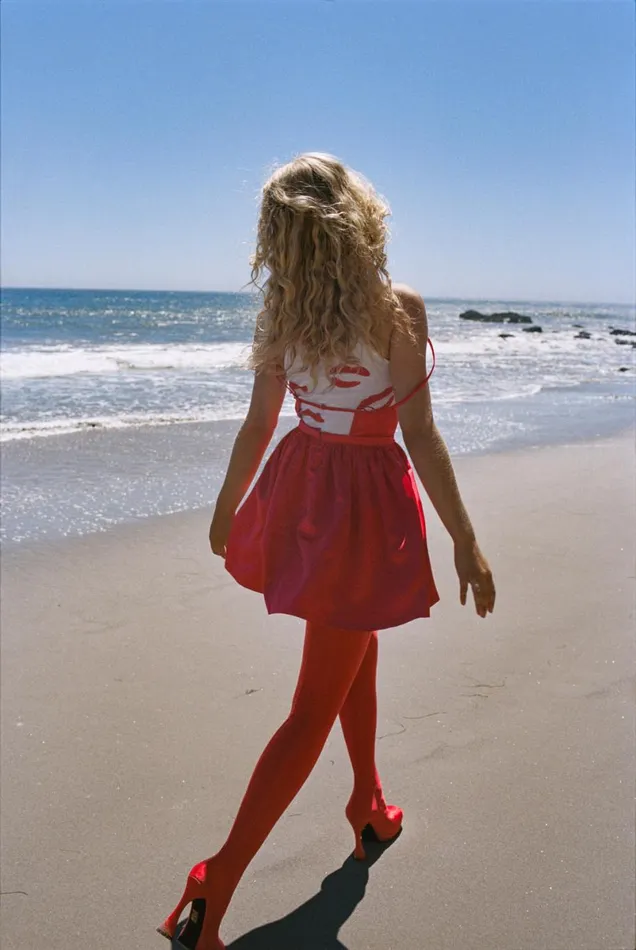 Women Dresses For Love and Lemons Lauren Mini Dress Red Women Dresses For Love and Lemons Lauren Mini Dress Red