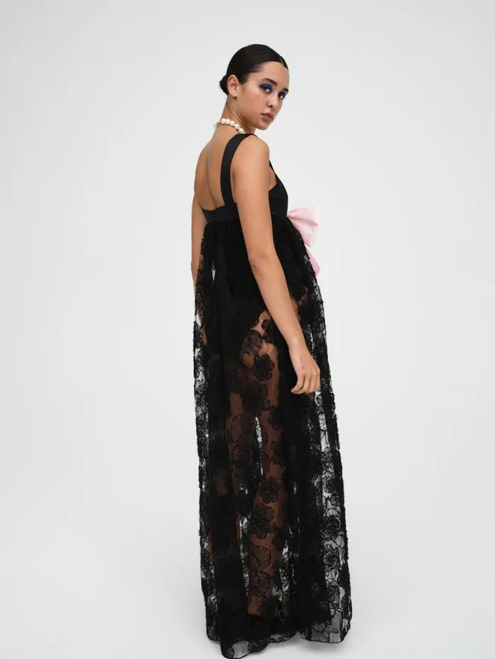 Women Dresses For Love and Lemons Leah Maxi Dress Black Women Dresses For Love and Lemons Leah Maxi Dress Black