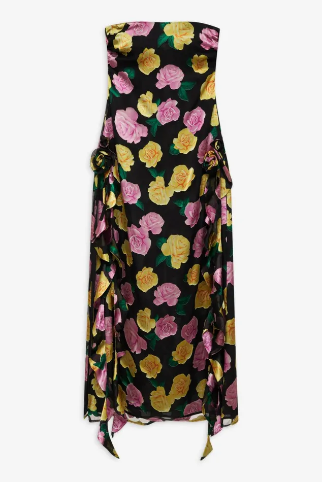 Women Dresses For Love and Lemons Madison Strapless Maxi Dress Black Women Dresses For Love and Lemons Madison Strapless Maxi Dress Black
