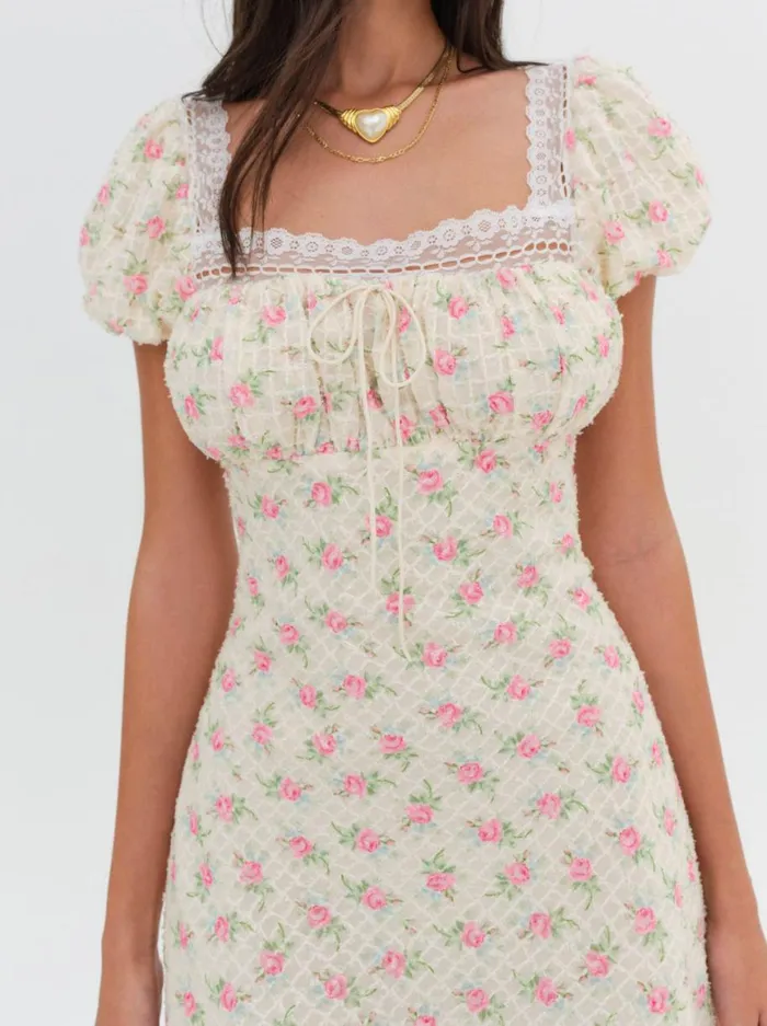 Women Dresses For Love and Lemons Maxine Mini Dress Ivory Women Dresses For Love and Lemons Maxine Mini Dress Ivory