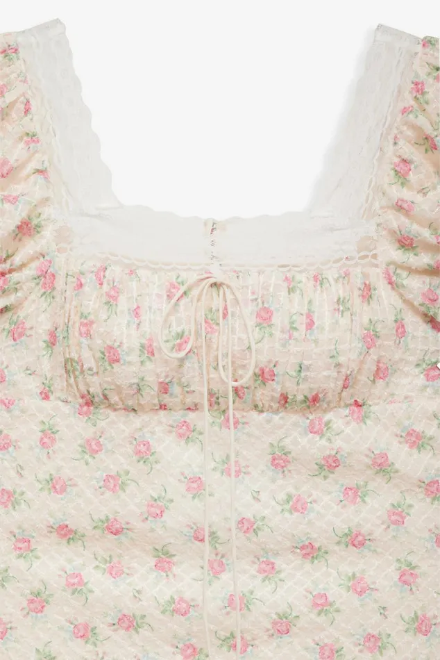 Women Dresses For Love and Lemons Maxine Mini Dress Ivory Women Dresses For Love and Lemons Maxine Mini Dress Ivory
