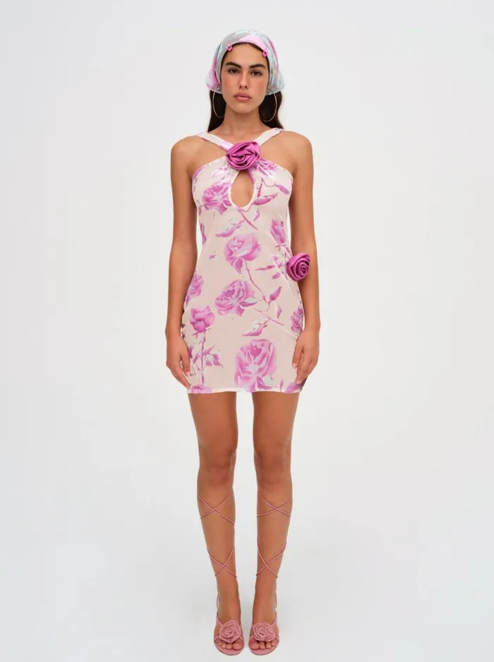 Women Dresses For Love and Lemons Rori Mini Dress Pink Women Dresses For Love and Lemons Rori Mini Dress Pink