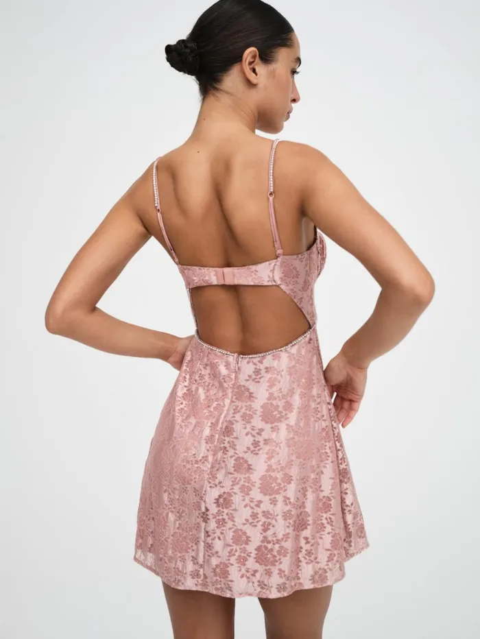 Women Dresses For Love and Lemons Shai Mini Dress Pink Women Dresses For Love and Lemons Shai Mini Dress Pink