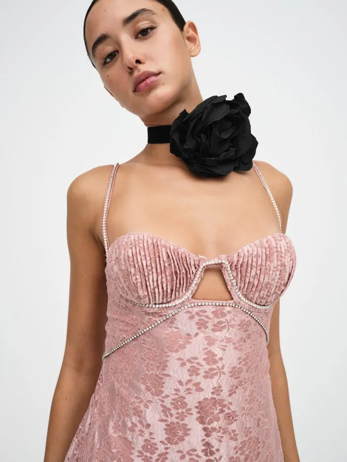 Women Dresses For Love and Lemons Shai Mini Dress Pink Women Dresses For Love and Lemons Shai Mini Dress Pink