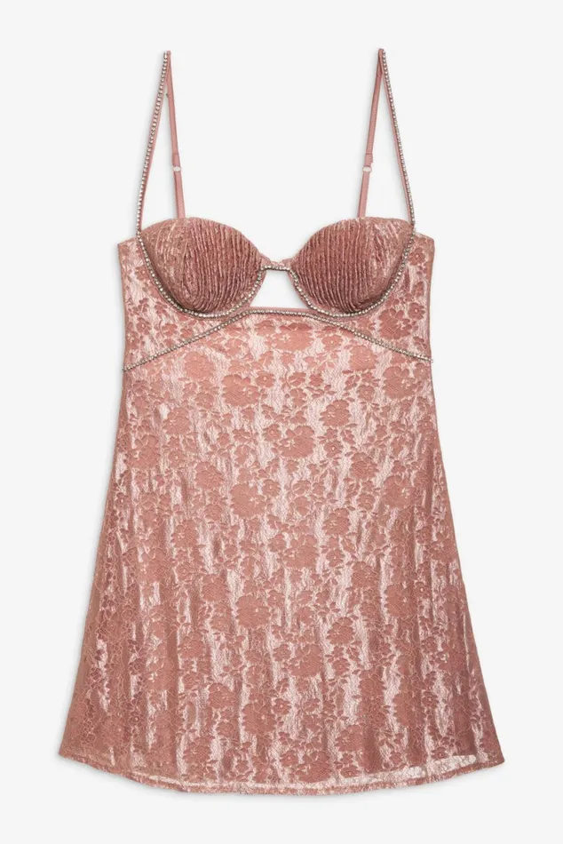 Women Dresses For Love and Lemons Shai Mini Dress Pink Women Dresses For Love and Lemons Shai Mini Dress Pink