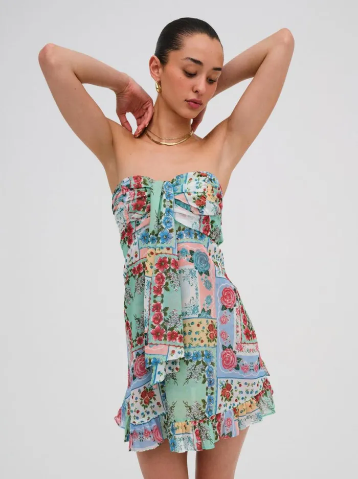 Women Dresses For Love and Lemons Teagan Mini Dress Multi Women Dresses For Love and Lemons Teagan Mini Dress Multi