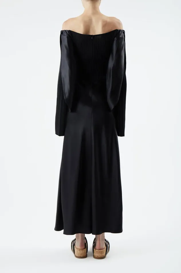 Women Dresses Gabriela Hearst Gilman Dress In Black Silk