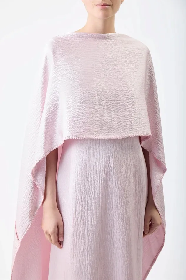Women Dresses Gabriela Hearst Hunter Dress In Blush Silk
