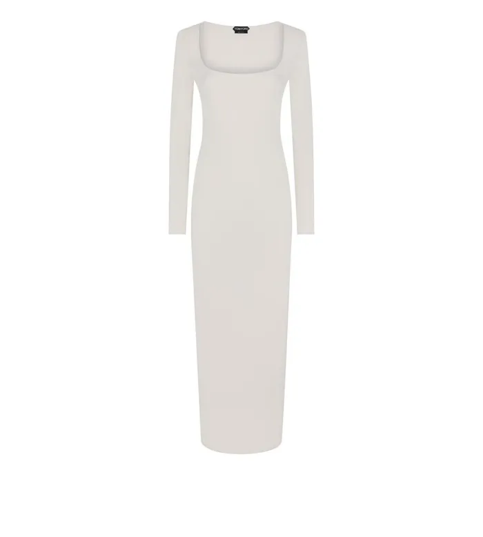 Women Dresses Tom Ford Cashmere Silk Square Neck Dress