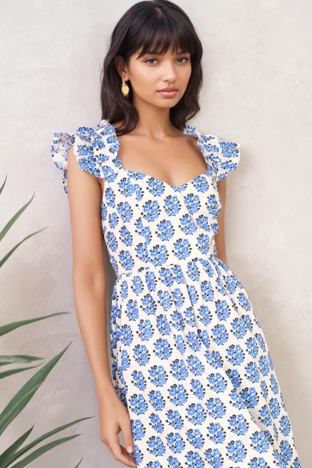 Women Dresses YUMI KIM BETTY DRESS Honey Drive Cyan