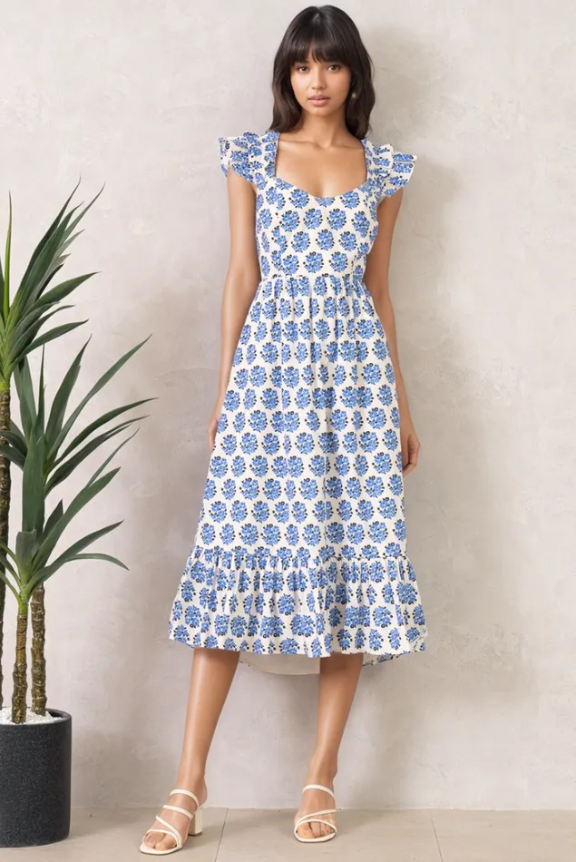 Women Dresses YUMI KIM BETTY DRESS Honey Drive Cyan