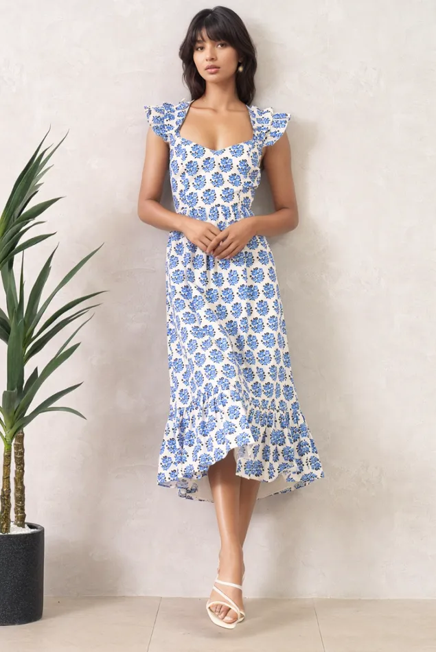 Women Dresses YUMI KIM BETTY DRESS Honey Drive Cyan