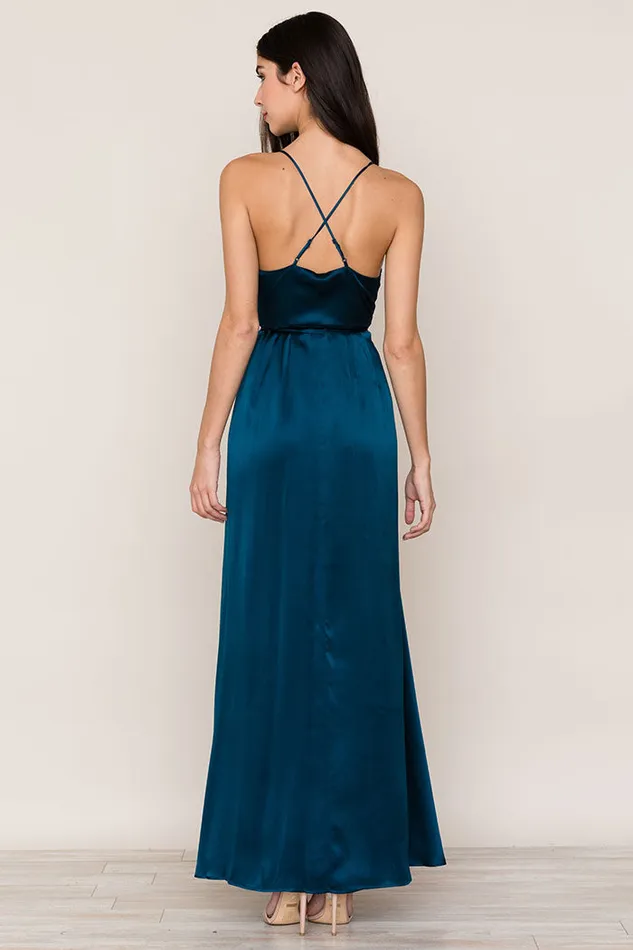 Women Dresses YUMI KIM Rush Hour Silk Dress Satin Maxi Dress Ink Women Dresses YUMI KIM Rush Hour Silk Dress Satin Maxi Dress Ink