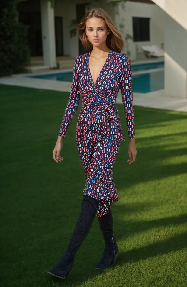Women Dresses YUMI KIM SABINE JERSEY DRESS Belair Mod Print